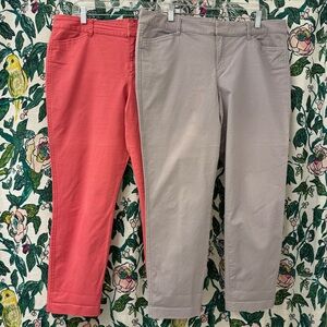 Old Navy Pixie Chino Pants | Size 14